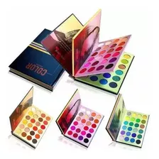 Paleta De 72 Sombras Colores Pigmentación Glitter Ojos Libro