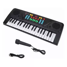 Teclado Eletrônico Musical Infantil Piano Criança 37 Teclas