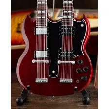 Axe Heaven Gibson Sg Eds-1275 Doubleneck Cherry 1/4 Scal Aad