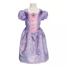 Fantasia Disney Rapunzel Importada Eua 4/6 Anos Delux, Luxo