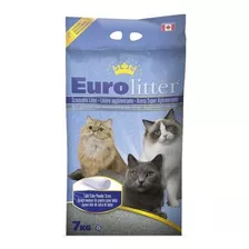 Arena Para Gatos Aglutinante Aroma A Talco De Bebé 7kg