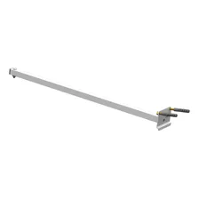 Suporte Refletor Inclinado Parede Braço 60 Cm Branco