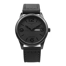 Chronos Quartz Leather Reloj De Pulsera Impermeable Clasico 