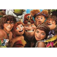 Painel Decorativo De Festa Os Croods Grug #01 120x80