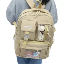 Mochila Feminina Impermeável Kawaii Coreana Grande Capacidad