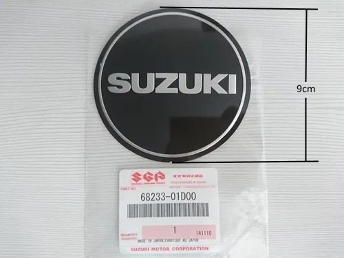 Sticker Calcomania Emblema Laminada Motor Suzuki Gs500 Negro Foto 9