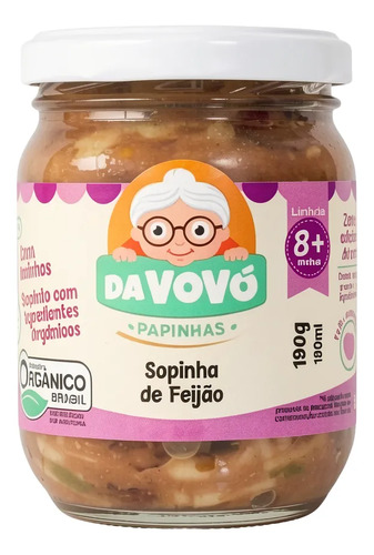Linha 8+ - Sopinha De Feijao 8+ 200ml