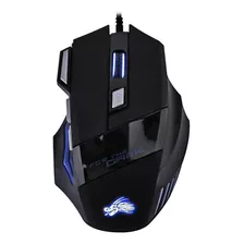 Mouse Gamer Usb 2400 Dpi 7 Botones Cable Y Luces - Otec