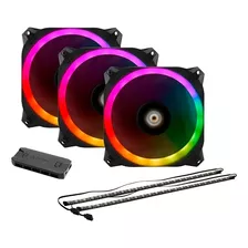 Pack 3 Ventiladores En 1 Antec Prizm 120 Argb