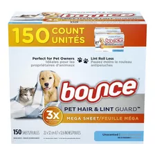 Bounce Suavizante En Hojas Para Secadora Repele Pelo Mascota