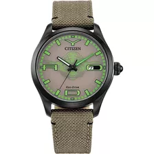 Reloj Citizen Eco Drive Hombre Star Wars Yoda Bm6839-06w