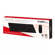 Combo Teclado Y Mouse Inalámbrico-argomtech