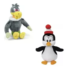 Ty Beanie Babies - Pelúcia Picolino E Zeca Urubu Pica Pau