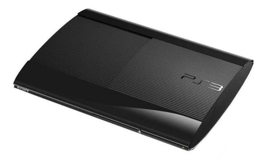 Sony Playstation 3 Super Slim 500gb Standard Cor  Charcoal Black