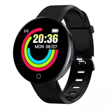 Smartwatch D18 Reloj Inteligente Redondo Android Ios 