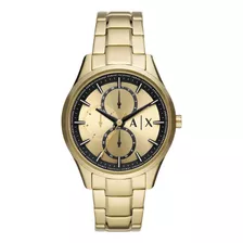 Relógio Armani Exchange Dourado Aço Masculino Ax1866b1 C1kx