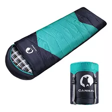 Canway - Saco De Dormir Con Saco De Compresion, Ligero Y Res