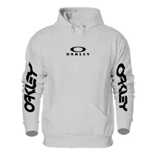 Casaco De Frio Moletom Okley Braço Premium Blusa Promoção