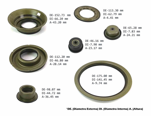 Piston Caja Automatica Renault Kangoo L4 1.4l 1.5l 1.6l 2012 Foto 5