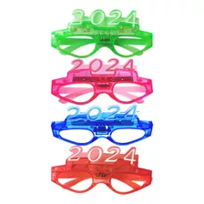 Pack X 6 Lentes Fin De Año 2024, Gafas Brillantes