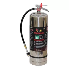 Extintor Classe K 6 Litro Inox Incêndio Oleo Gordura Mocelin
