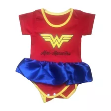 Vestido Infantil Temático Bebê Mesversário