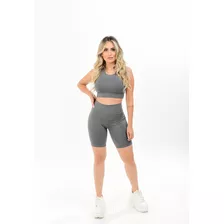 Bermuda Feminina Moda Fitness De Ginástica Suplex Do P Ao Gg