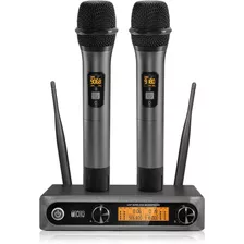 Micrófono Inalámbrico Tonor Metal Dual Professional Uhf