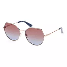 Gafas De Sol Guess Gu7867 5828f, Color Dorado Para Mujer