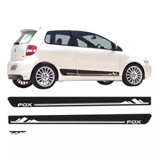 Adesivos Vw Fox 2 Ou 4 Portas Faixas Laterais Esportivas Top