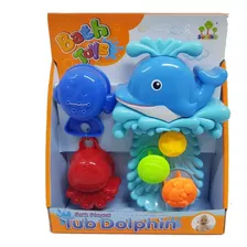 Juguetes Bebe Baño Infantil Juego Ballena Agua Bañera 