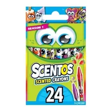 Scentos Crayones Con Aroma X24 Unidades Original - Mundotoys