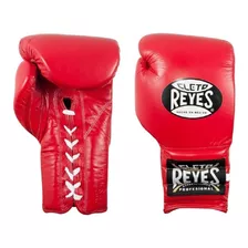 Guantes De Entrenamiento Cleto Reyes Con Agujeta Rojos 14 Oz