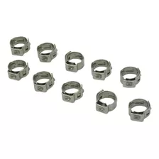 Abraçadeira Radial - Inox - 9,4mm - 11,9mm - 10 Unidades