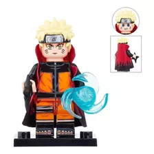 Naruto Uzumaki Shippuden Bijuu Linha Top Blocos Boneco