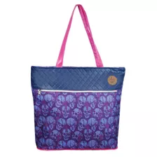 Bolsa Escolar Feminina Tote Caveiras Ref. 5385 Aig 