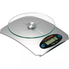 Balanza Digital De Cocina Plato De Vidrio Hasta 5kg Truper