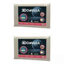 Set 2 Almohadas - Almohada Espuma Memoria Viscoelastico Nasa