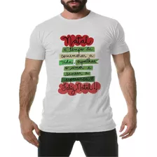 Camiseta T-shirt Feminino Masculino Natal Frase Natal