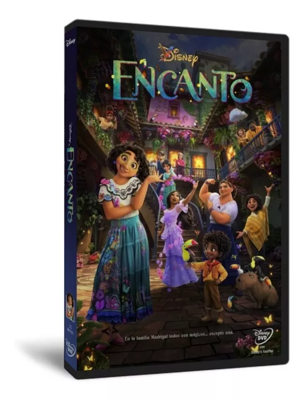 Encanto (2021) Dvd Español Latino / Inglés