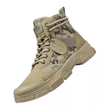 Botas Casuales De Hombre Camuflaje Del Desierto