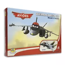 Quebra Cabeça Aviões Echo - Dtc - 3d - Disney