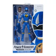 Boneco Ranger Azul Power Rangers Dino Trovão Hasbro