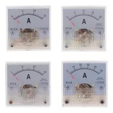 4 Piezas Amperímetro Analógico Panel 15a 20a 30a 50a Amp