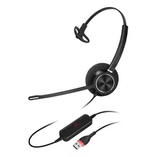 Headset Usb Fusion Mono Noise Cancelling Voip