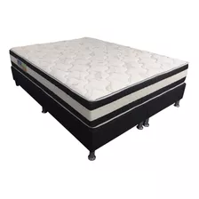 Conjunto Sommier Azaleia, Queen Size, 100% Espuma- Ártico