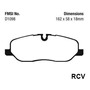 Balatas Disco  Delantera Ceramica Para Land Rover Lr3   2006