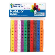 Learning Resources Mathlink Cubos, Juego De 100 Unidades