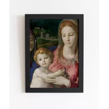 Quadro Agnolo Bronzino Sagrada Família 1646