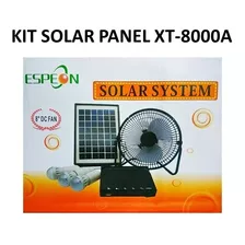 Kit Panel Solar Multifuncion Xt-8000a